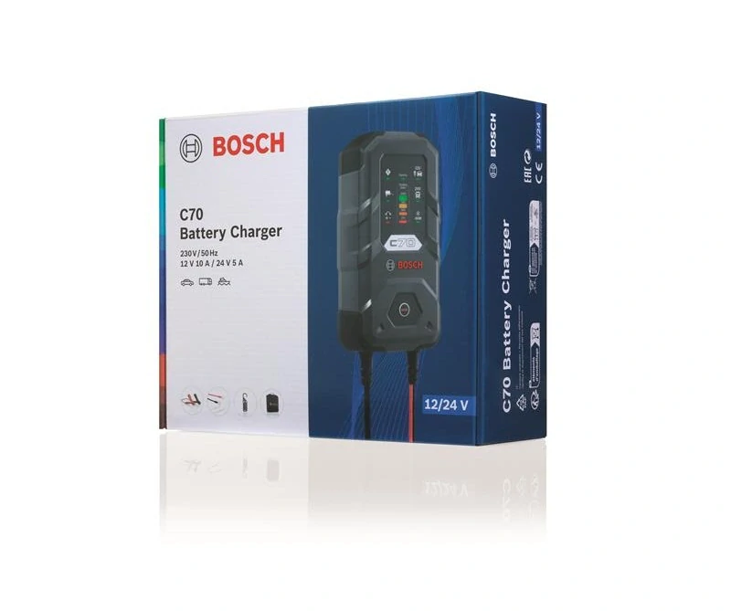 0189911070 Nabíječka autobaterií BOSCH C70 12/24V 10A
