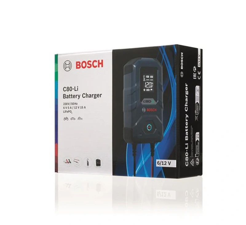0189921080 Nabíječka autobaterií BOSCH C80-Li 6/12V 15A