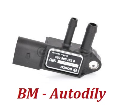 Senzor odchylky tlaku BOSCH 0281006005 (059906051A, 07Z906051B, 95860615110) Audi, Seat, Škoda, VW