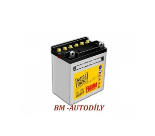 Motobaterie FIAMM 12Ah 12V 130A FB12AL-A