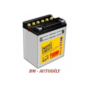 Motobaterie FIAMM 14Ah 12V 150A FB14L-A2 