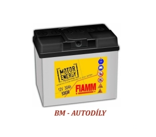 Motobaterie FIAMM 53030, 12V 30Ah, 300A 