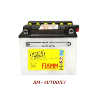 Motobaterie FIAMM FB9-B (12N9-4B-1) 12V, 9Ah
