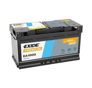 Autobaterie EXIDE Premium 12V 100Ah 900A EA1000