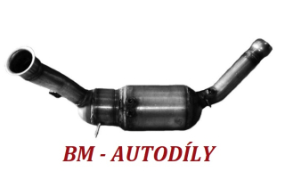 Filtr pevných částic DPF Mercedes S Classe W221 320 CDi, W221 350 CDi zadní pohon (2A214901636, A2214902236, A2214902436)