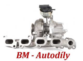 Nové turbomychadlo 04L253010B (04L253019Q, 04L253010T, 04L253020M, 04L253010BX, 04L253019QX) Audi, Seat, Škoda, VW