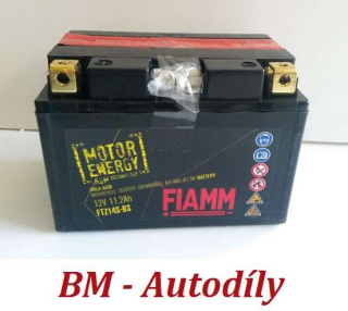 Motobaterie FIAMM Motorenergy AGM 11,2Ah 12V 230A FTZ14S-BS (YTZ14S-BS, TTZ14S-BS)