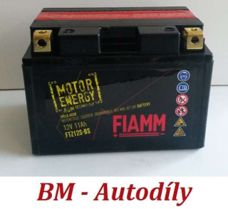 Motobaterie FIAMM Motorenergy AGM 11Ah 12V 205A FTZ12S-BS