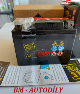 Motobaterie Fiamm Motorenergy AGM 3Ah 12V 50A FTX4L-BS 