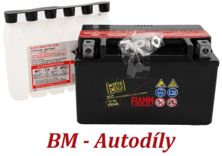 Motobaterie Fiamm Motorenergy AGM  6Ah 12V 105A FTX7A-BS 