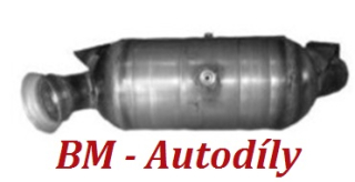 Filtr pevných částic DPF s katalyzátorem Mercedes CLC 200 CDi, 220 CDi, CLK 220 CDi - JMJ 1088, A203490092 kat. A2034905736, A2034900092 kat. A2034908414
