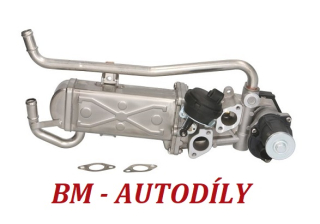 Chladič zpětného vedení spalin, EGR ventil 03L131512DP (MAXGEAR 27-4075, 03L131512BH, 03L131512BK, 03L131512CE, 03L131512CG, 03L131512AN, 03L131512AS)