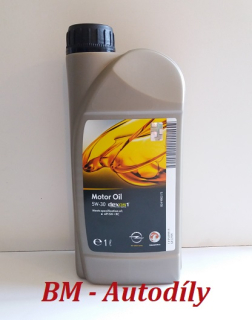 95599919 Motorový olej GM / OPEL 5W30 Dexos1, generace 2 1L