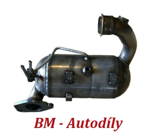 Filtr pevných částic DPF s katalyzátorem Nissan Note, Pulsar 1.5 dCi (2080000Q0J, 208A00141R, 208A00184, 208A03544R)