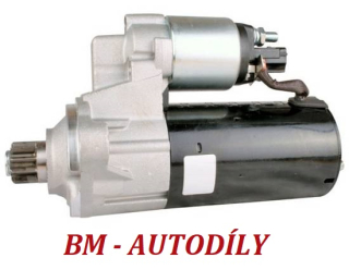 Startér HELLA Šoda Octavia II, Superb II 1.9TDI, 2.0TDI 8EA 012 526-191 (02E911023H, 02E911023HX,...