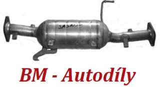 Filtr pevných částic DPF Mitsubishi Pajero 3.2 Di-D 1583A006, 1583A070, 1583A080