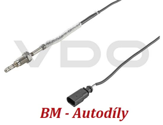 Čidlo teploty výfukových plynů Simens VDO 2910000214700 ( 038906088E, 03G906088AK ) Audi A4, Škoda Superb