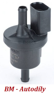 Ventil magnetický BOSCH OE 058133517B (6Q0906517A, 6QE906517A) Audi, Seat, škoda, VW
