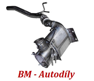 Filtr pevných částic DPF Audi A3, A3 Sportback 2.0 TDi Quattro 4x4 ( 1K0254706DX, 1K0254705JX)