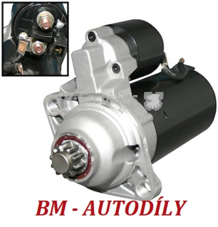 Startér 1.8kW 02A911024D (02A911023R, 02A911023J, 02A911024B, 02A911024G, 1072559, 1059564, 8EA 0...