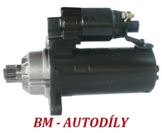 Startér 1,7kW Škoda Octavia II, Superb II, Yeti 2.0TDi  02M911023P ( 02M911024A, 02M911023N, 02M911024, 8EA 011 610-231, 0001123014 )