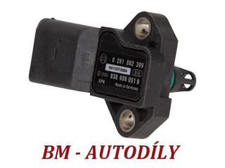 Senzor tlaku ORIGINÁ 03G906051D (038906051B) Audi, Seat, Škoda, VW