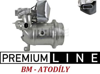 Chladič zpětného vedení spalin MAHLE CE1 000P (04B131512D, 04B131512C) Škoda Fabia, Rapid, Seat Ibiza, VW Polo