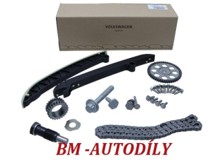03F198158B Sada rozvodů ORIGINÁL Škoda 1,2TSI (CBZA, CBZB) Fabia 2, Octavia 2, Rapid, Roomster, Y...