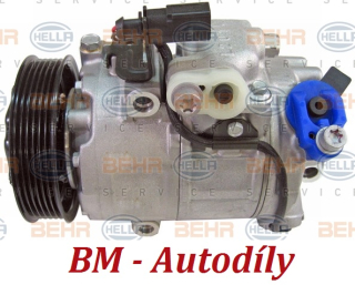 Kompresor klimatizace Škoda Rapid 6R0820803F (6R0820803D) HELLA