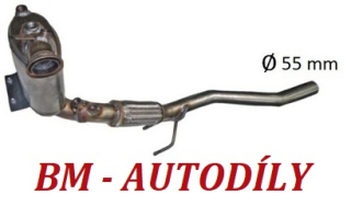 Filtr pevných částic DPF Audi A3, A3 Sportback 1.9 TDi, 2.0 TDi 1K0254705MX (JMJ 1078, 1K0254702KX, 1K0254705KX, 1K0254700NX)