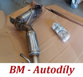 Filtr pevných částic DPF Audi Q3 2.0 TDi 5N0254700QX ( 5N0254700PX, 5N0254700MX, 5N0254700NX, JZW254700KX )