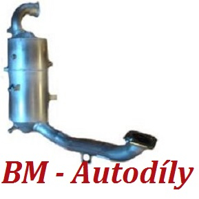 Filtr pevných částic DPF Mazda 3 1.6 CiTD Y601-20-50XB (Y601-20-50XE, Y6022050XH, Y6022050XJ, Y6022050XK, 6M51-5H270-CA, 8M51-5H270-AA, 9M51-5H270-AC, 9M51-5H270-DA)