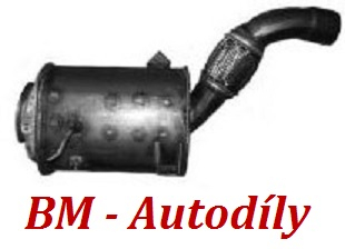 Filtr pevných částic DPF s katalyzátorem BMW OE 18308508523
