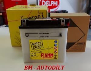 Motobaterie FIAMM WIND 8Ah 12V 110A FB7L-B (FB7L-B2)