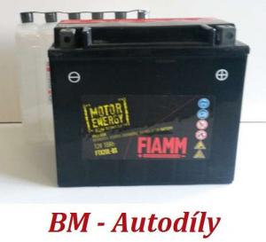 Motobaterie FIAMM STORM - AGM 18Ah 12V 250A FTX20L-BS, YTX20L-BS
