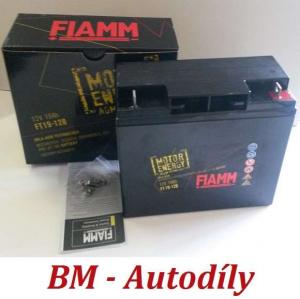 Motobaterie FIAMM STORM - AGM 19Ah 12V 210A FT19-12B (KTZ19S) BMW