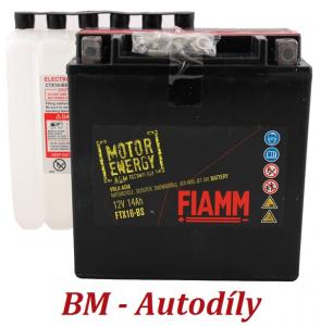 Motobaterie FIAMM STORM - AGM 14Ah 12V 230A FTX16-BS (FTX16BS)