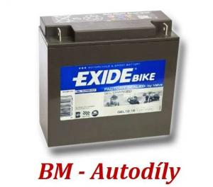 Motobaterie EXIDE BIKE Factory Sealed 16Ah, 12V, GEL12-16