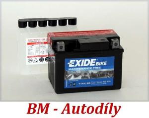Motobaterie EXIDE BIKE Maintenance Free 3Ah, 12V, YTX4L-BS (ETX4L-BS)