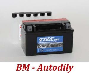 Motobaterie EXIDE BIKE Maintenance Free 6Ah, 12V, YTX7A-BS (ETX7A-BS)