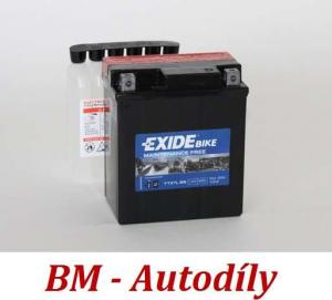 Motobaterie EXIDE BIKE Maintenance Free 6Ah, 12V, YTX7L-BS (ETX7L-BS)